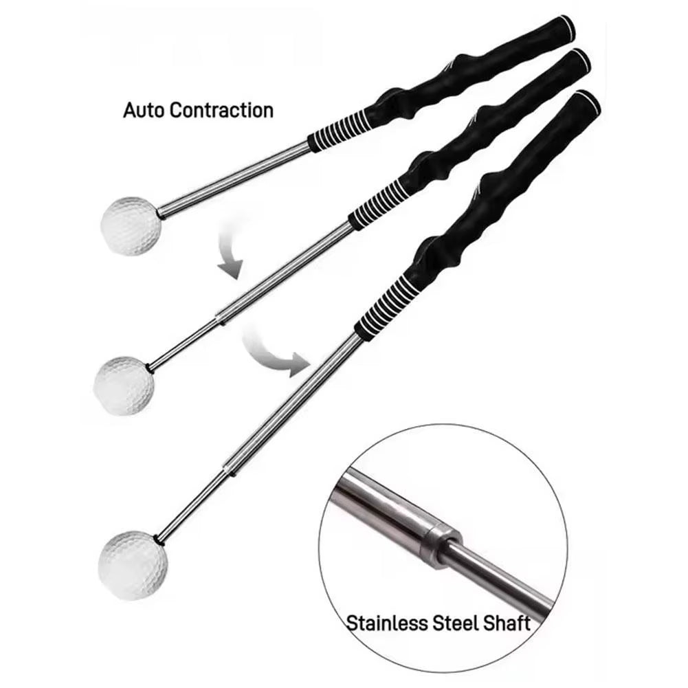 1Pcs Golf Swing Practice Stick Telescopic Golf Swing Swing Training Master Golf Practice Trainer Posture Aid Corrector F8X2