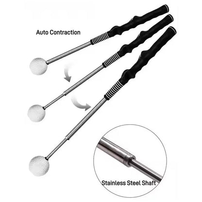 1Pcs Golf Swing Practice Stick Telescopic Golf Swing Swing Training Master Golf Practice Trainer Posture Aid Corrector F8X2
