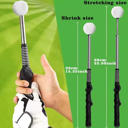 1Pcs Golf Swing Practice Stick Telescopic Golf Swing Swing Training Master Golf Practice Trainer Posture Aid Corrector F8X2