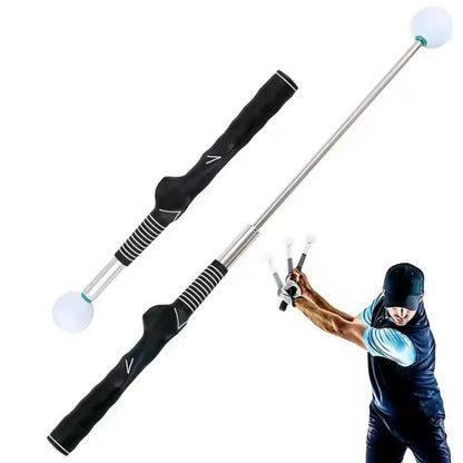 1Pcs Golf Swing Practice Stick Telescopic Golf Swing Swing Training Master Golf Practice Trainer Posture Aid Corrector F8X2