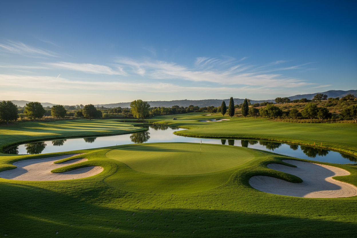 perfect oglf course 4 k quality image 